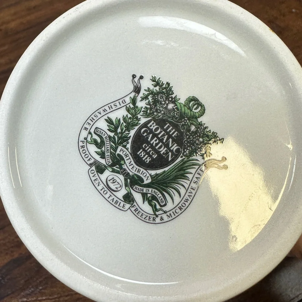 portmeirion gossypium barbadense Flower Lidded Bowl Barbados lidded - Picture 7 of 7